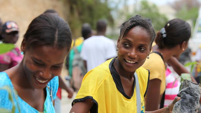 Haiti Happy helpers