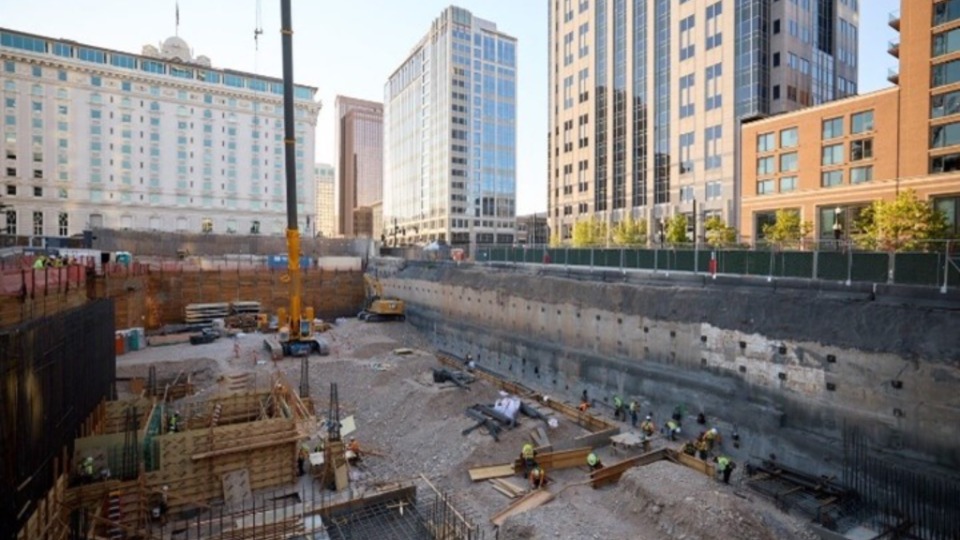 Temple Square Renovation September 2022