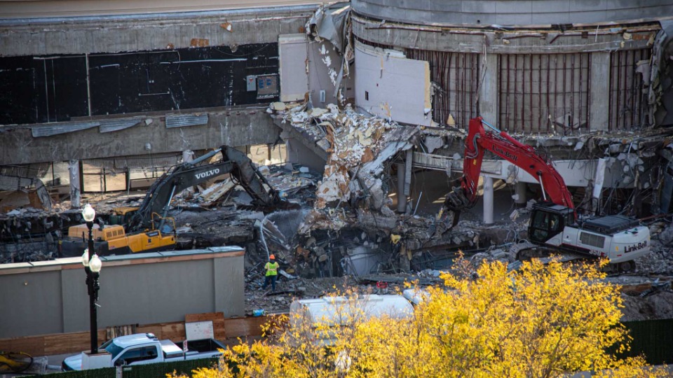 Temple Square Renovation November 2021