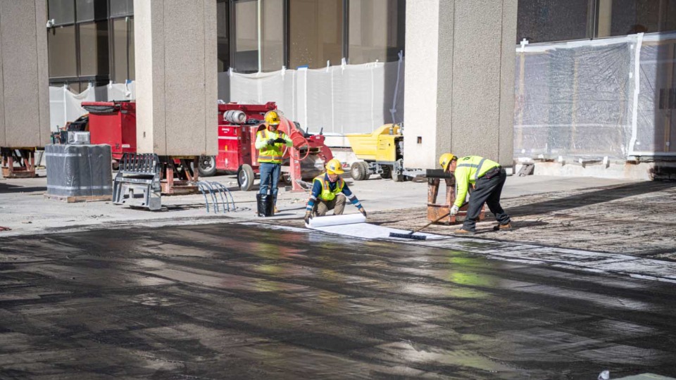 Temple Square Renovation November 2021