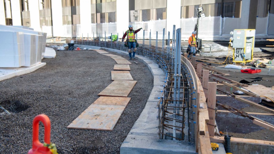 Temple Square Renovation November 2021