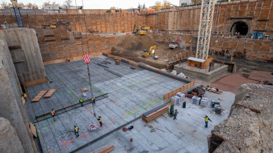 Temple Square Renovation December 2021