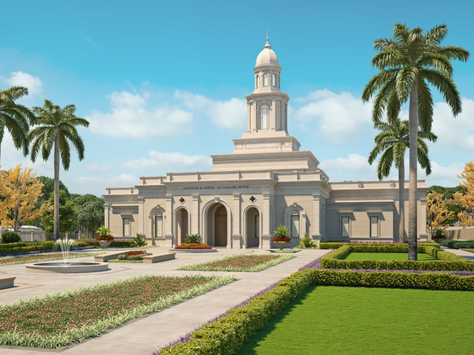 Managua Nicaragua Temple Rendering