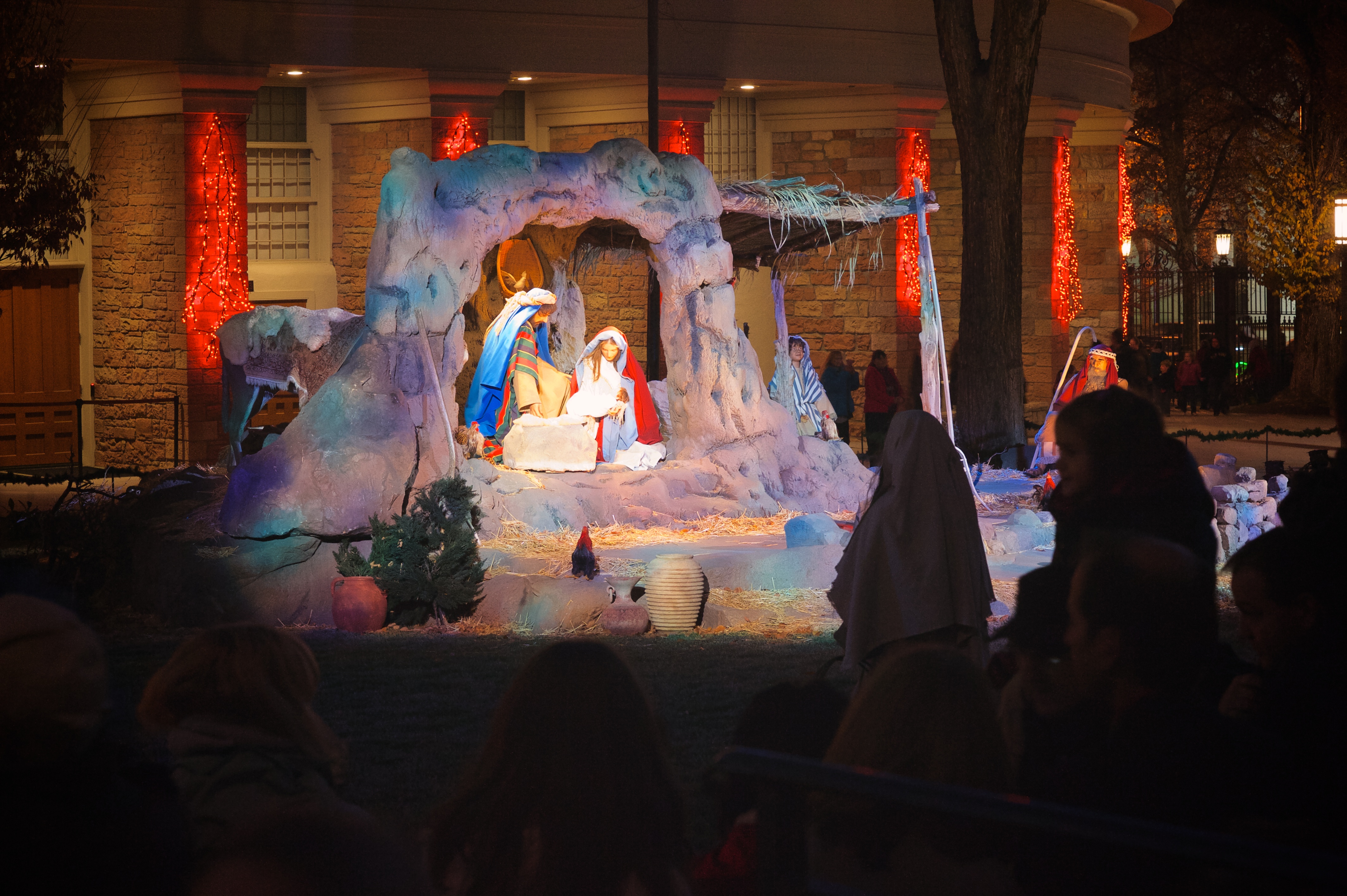 Christmas Temple Square 2013 Nativity