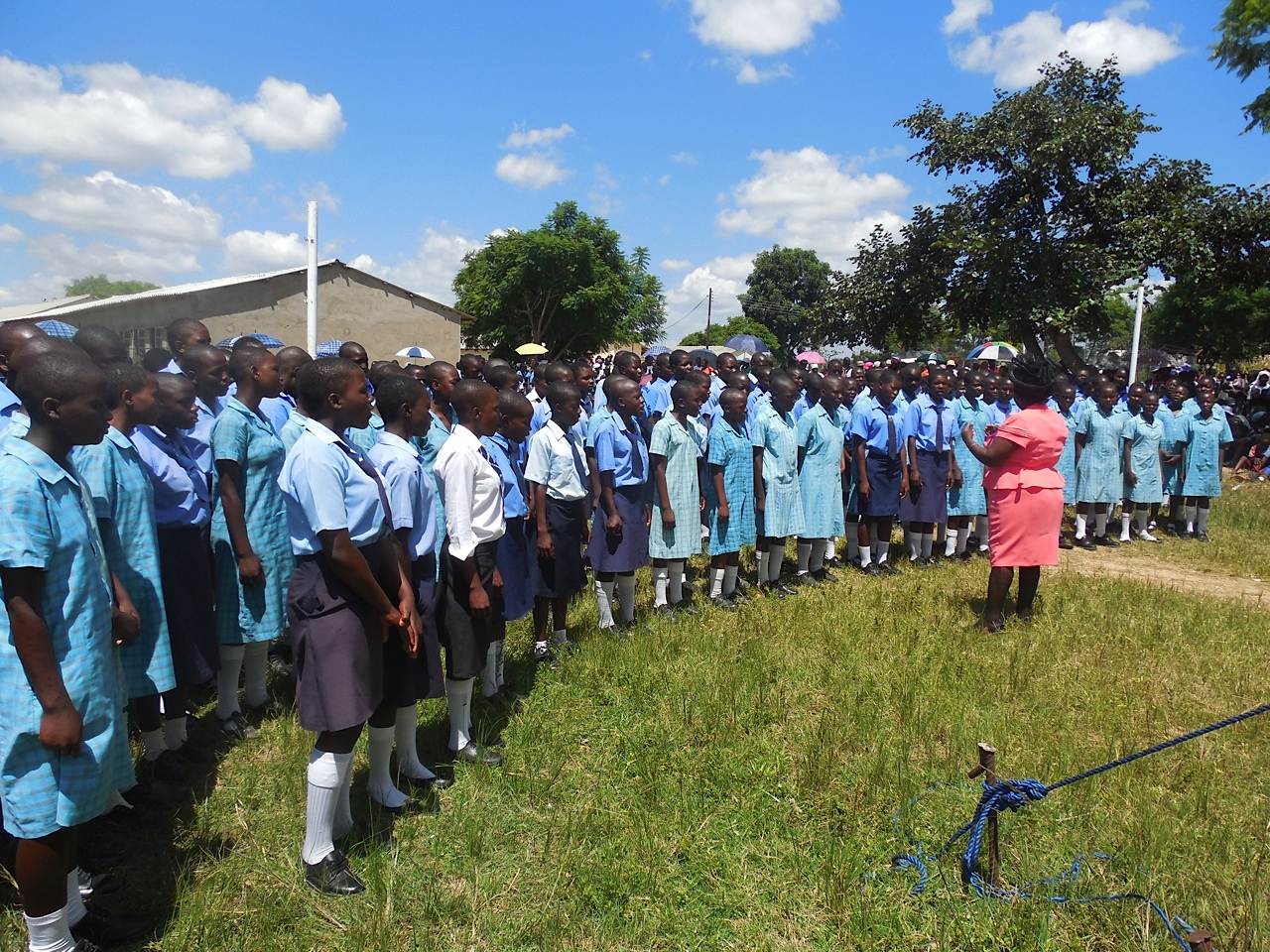 Zimbabwe Rusike School singers